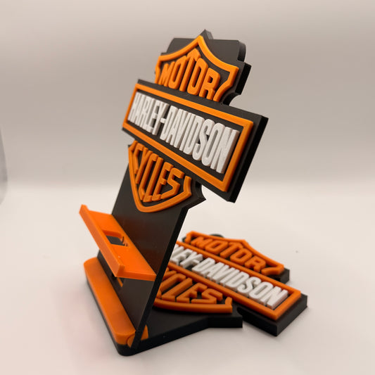 Motorcycle Phone Stand | Motorcycle Desk Phone Holder | Rider Gift for Motorcycle Enthusiasts