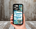 Expensive and Difficult Phone Case | Sassy Quote | Colorful Paisley Design