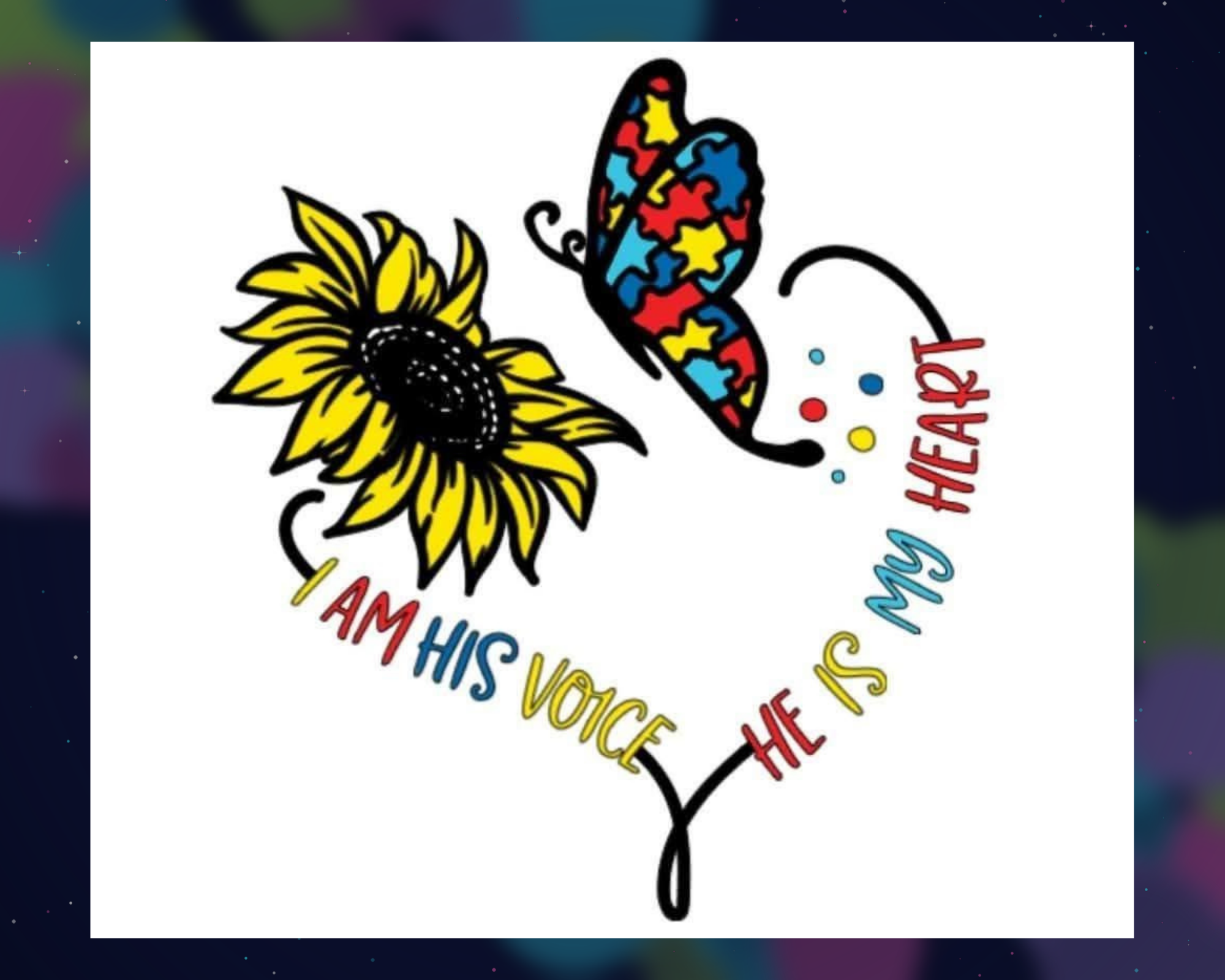 20 oz. Stainless Steel Tumbler Autism Awareness (Physical Sublimation Print) - AUT - 009