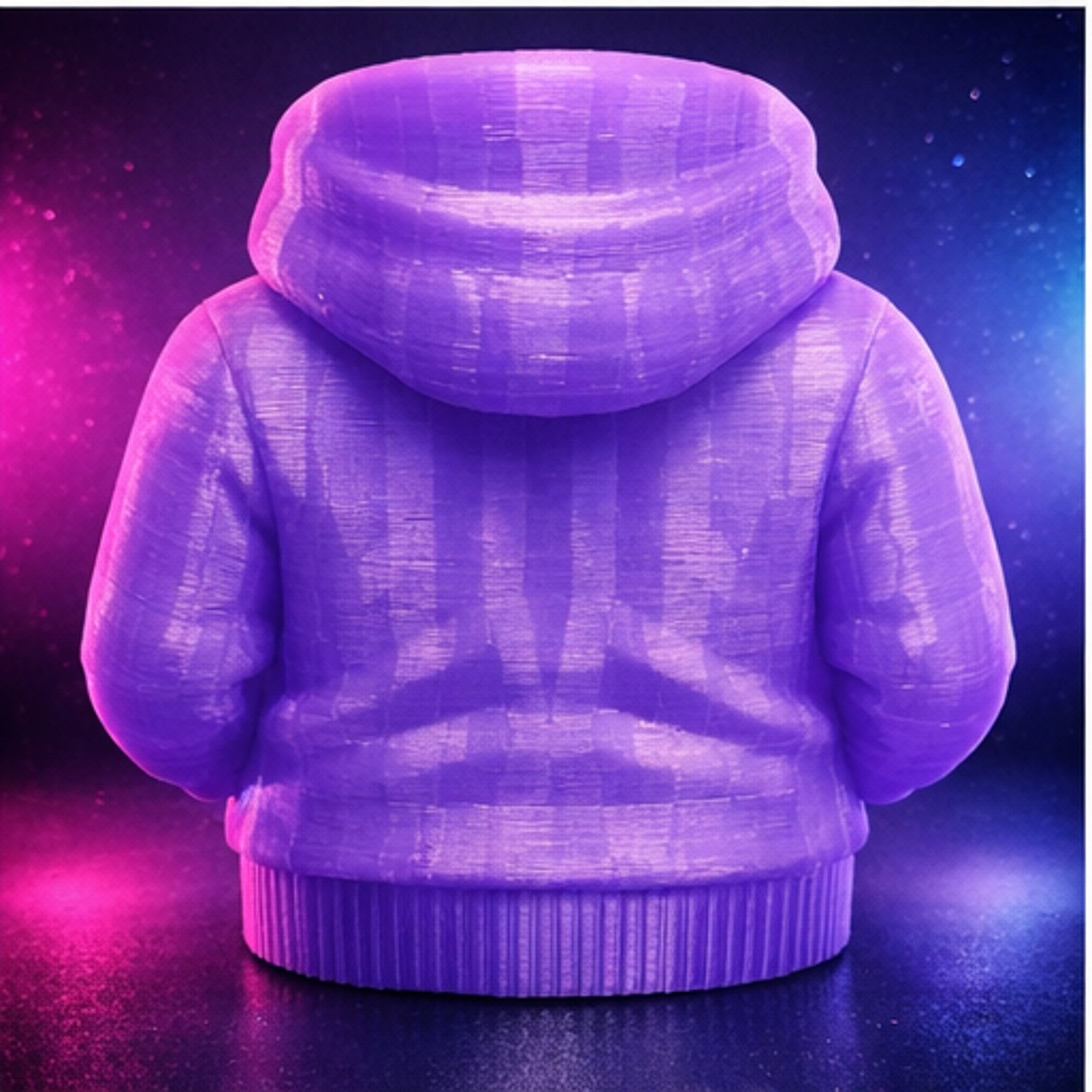 3D Printed Hoodie Desk Organizer – Modern Desk Decor Pen Holder